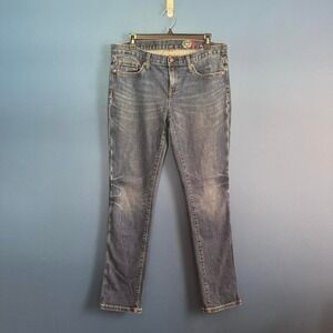 Y2K Gap Skinny Jeans 2007 Women's Size 8 Faded Mid Rise Indie Punk Emo Denim